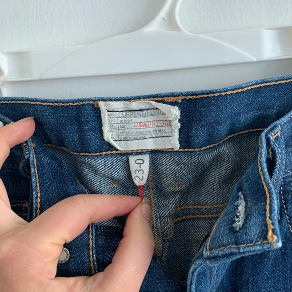 Current/Elliot - The Boyfriend Indigo Jeans - Picture 3 of 8